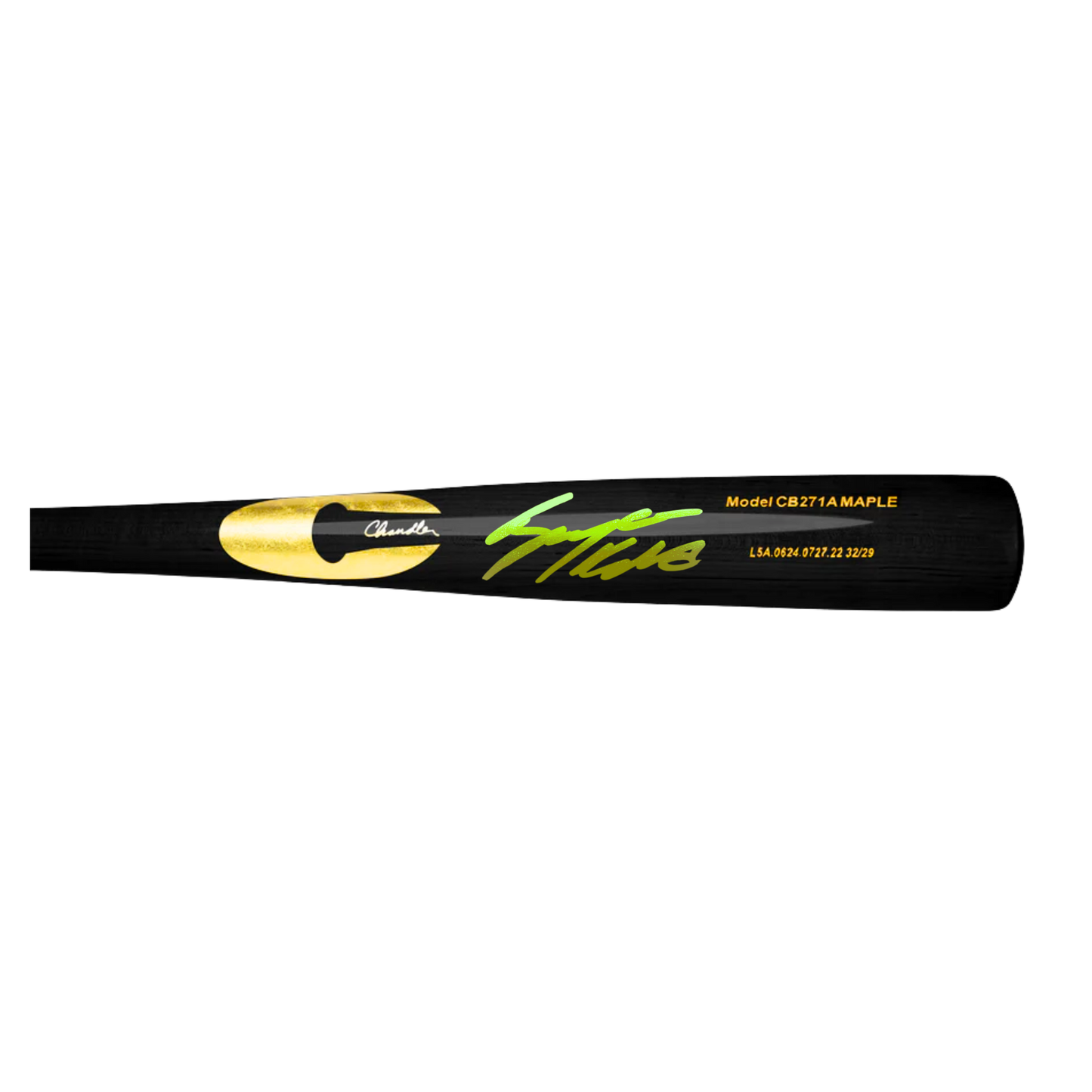 Bryce Eldridge Autographed Game Model Bat - (PRESALE)