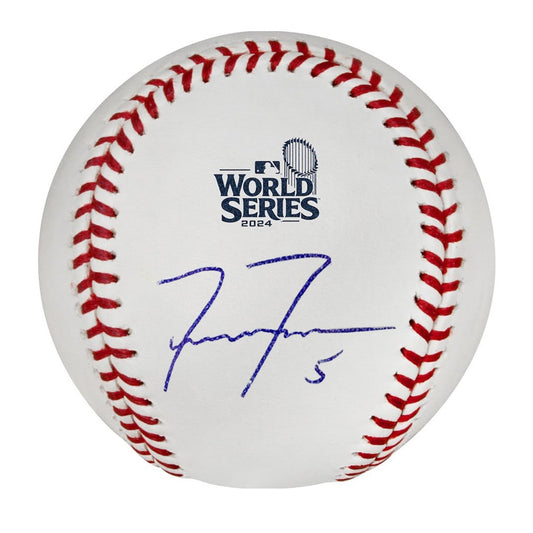 Freddie Freeman Autographed 2024 WS Logo Baseball