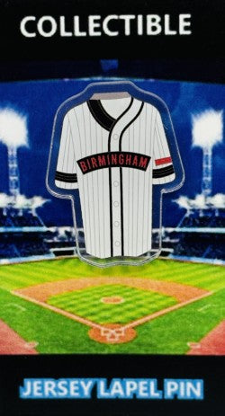 Birmingham Barons Willie Mays Jersey Lapel Pin