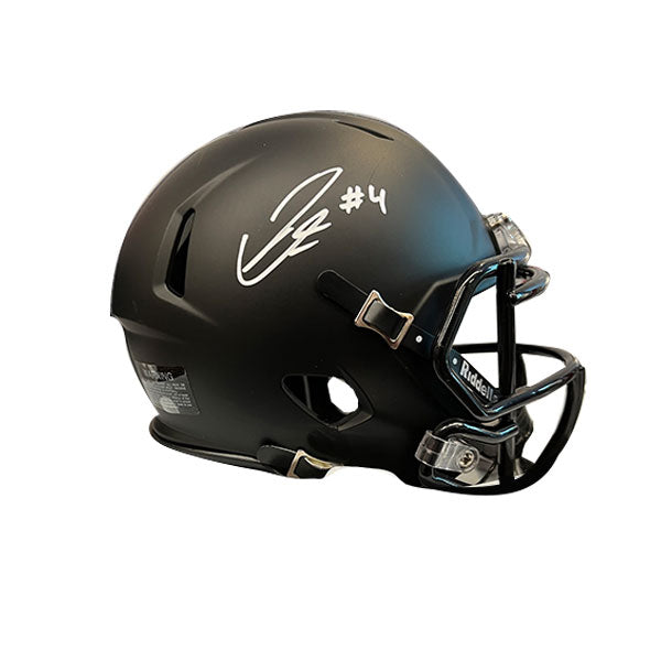 ohio state speedflex helmet Julian Fleming Autographed Ohio State Black Mini Football Helmet – Legends Memorabilia Collection