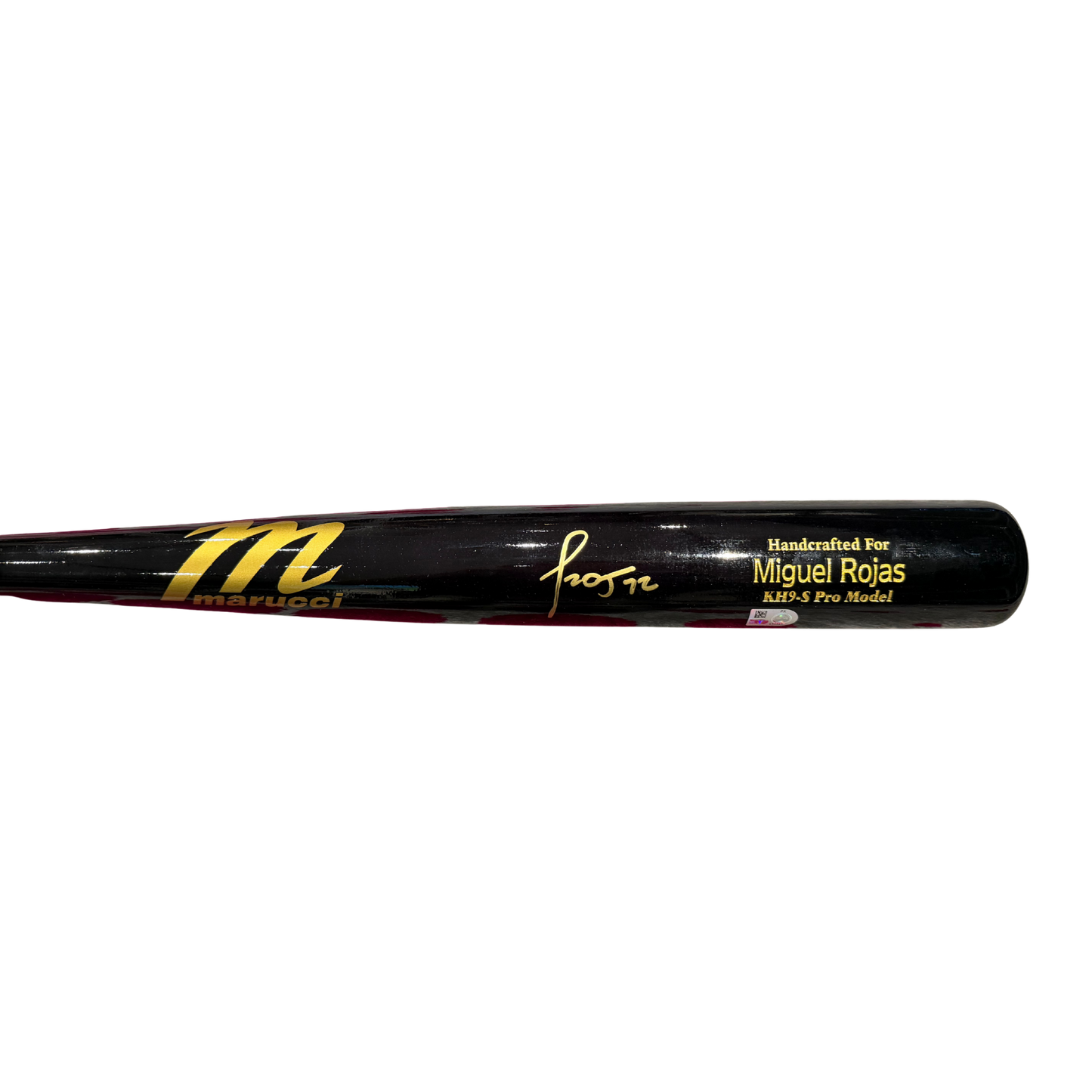 Miguel Rojas Autographed Game Model Bat