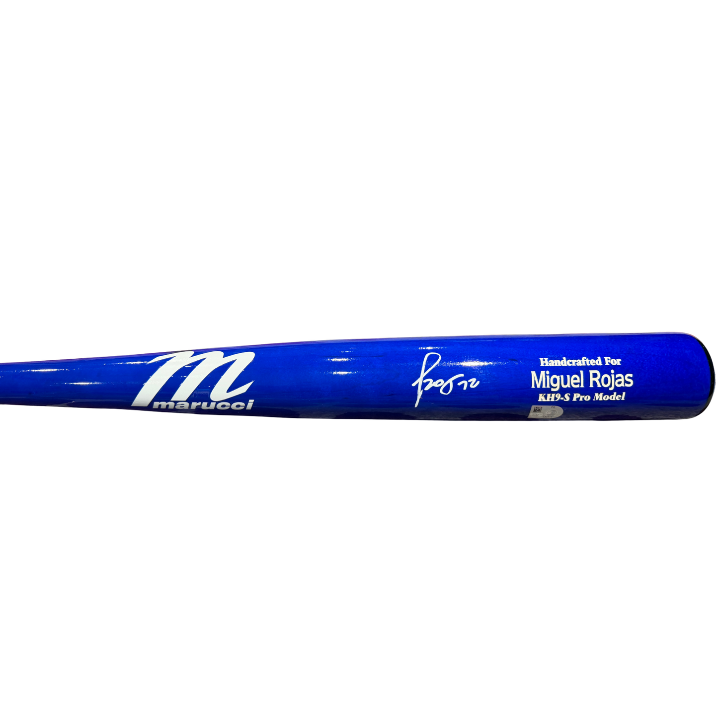 Miguel Rojas Autographed Game Model Bat