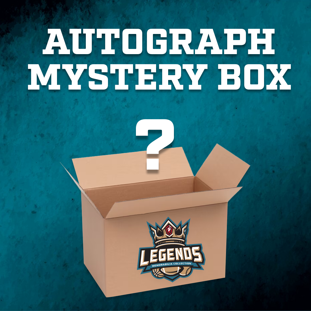 Autographed Mystery Box Tier 2 Legends Memorabilia Collection Autographed Mystery Box Tier 2 Legends Memorabilia Collection