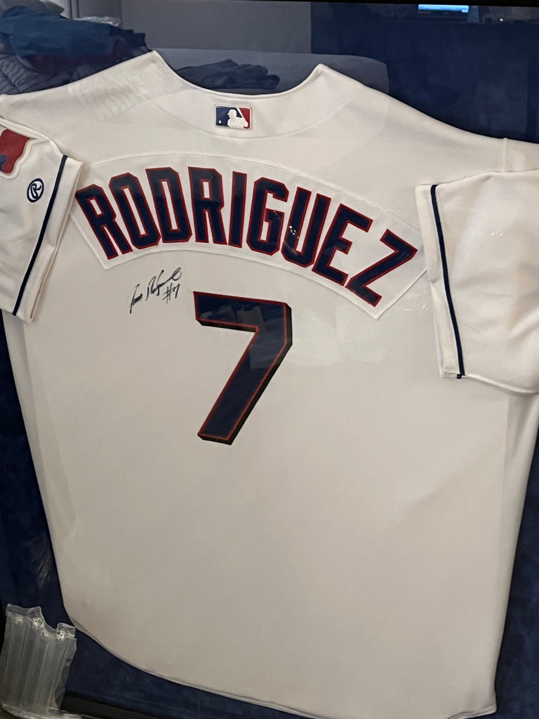 rodriguez autographed jersey