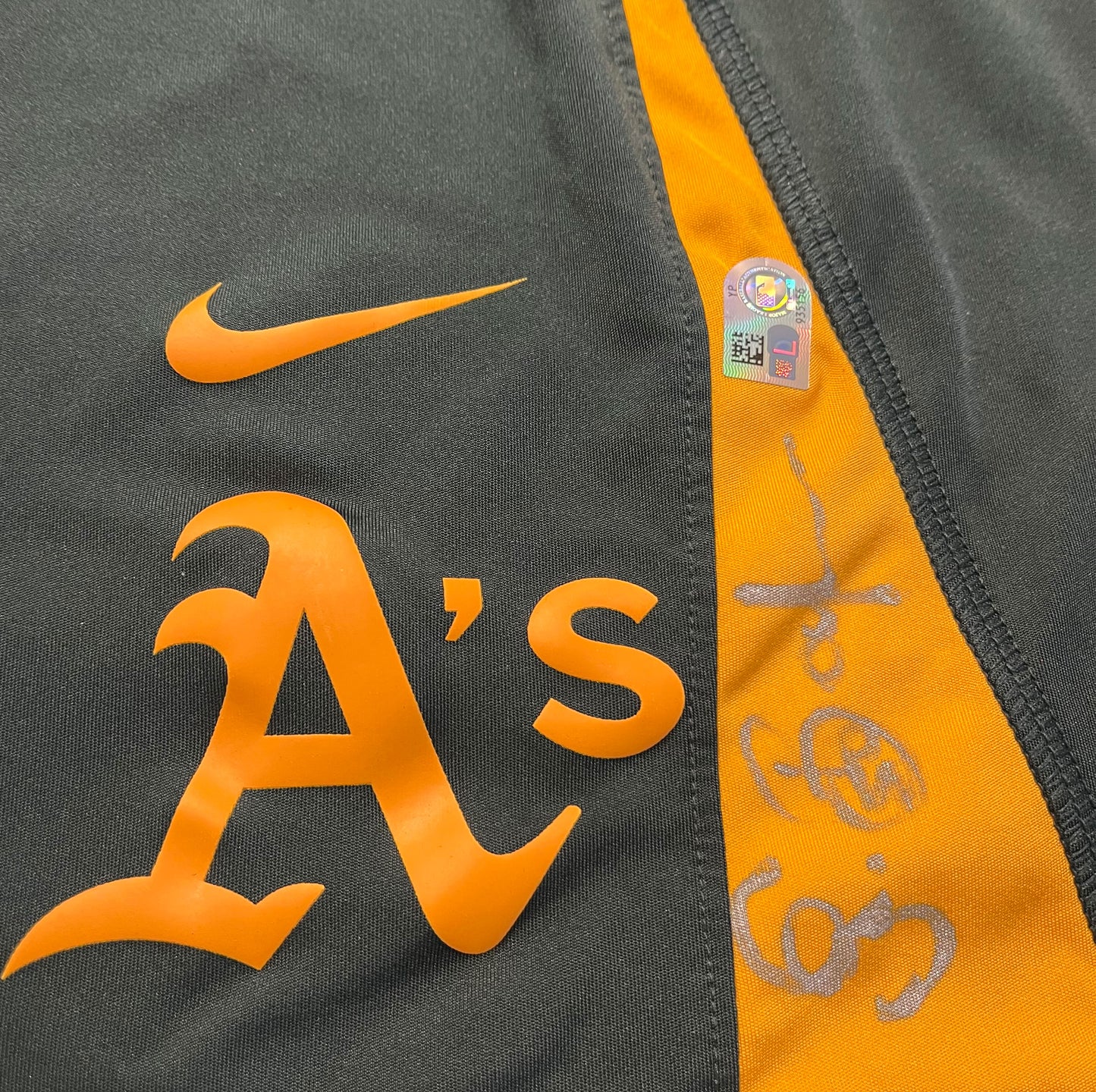 Grant Balfour Autographed A's Shorts - Player's Closet Project