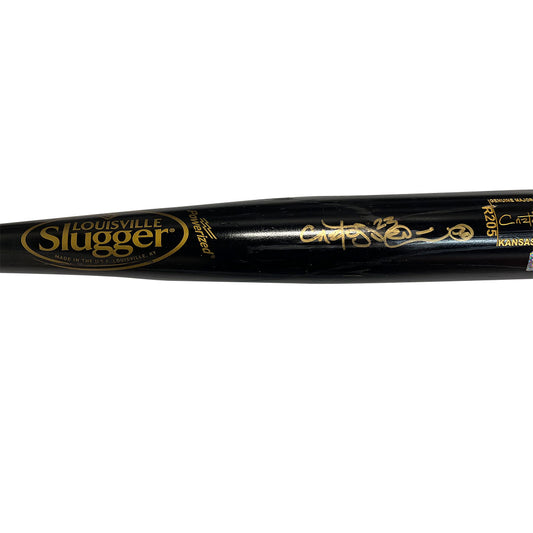 Carlos Pena Autographed Game Used Louisville Slugger Royals Bat - Player's Closet Project