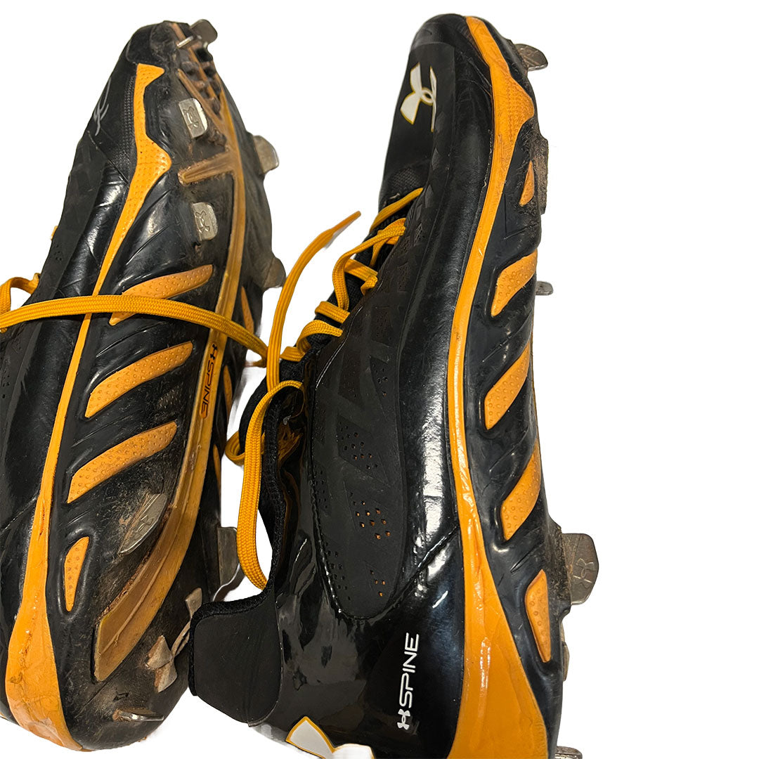 Travis Snider Autographed Game Used Cleats - Player's Closet Project