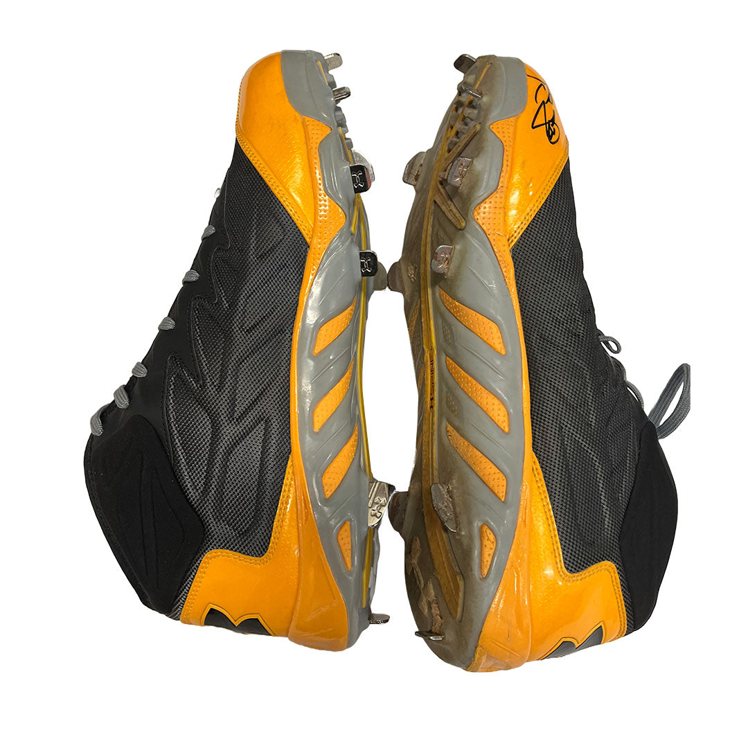 Travis Snider Autographed Game Used Cleats - Player's Closet Project