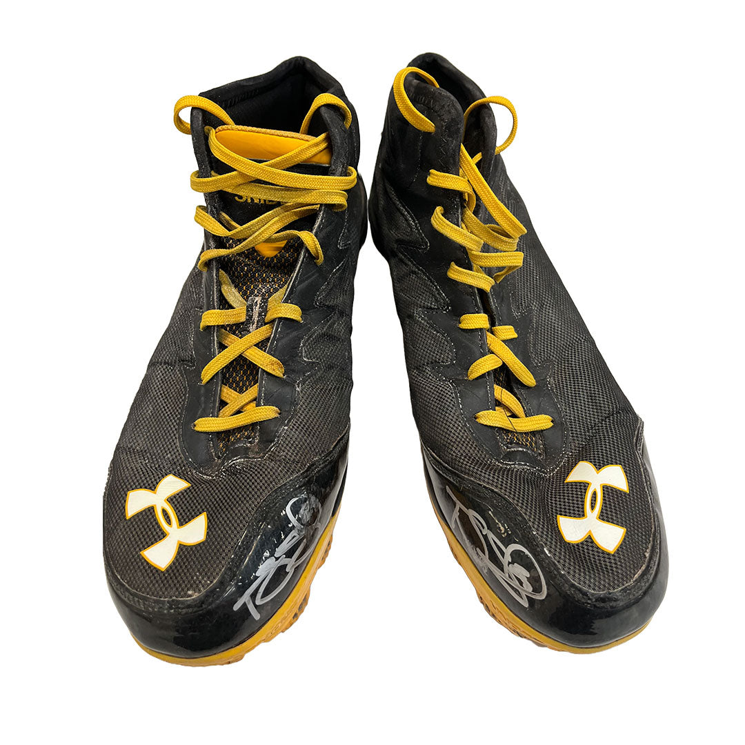 Travis Snider Autographed Game Used Cleats - Player's Closet Project
