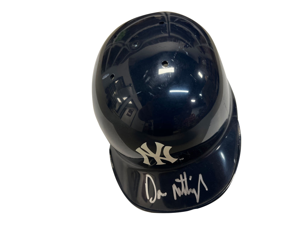 Don Mattingly Autographed Mini Batting Helmet - Player's Closet Projec