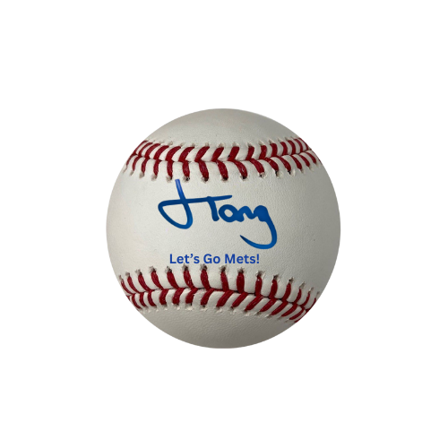 Jonah Tong Autographed Baseball - (PRESALE)