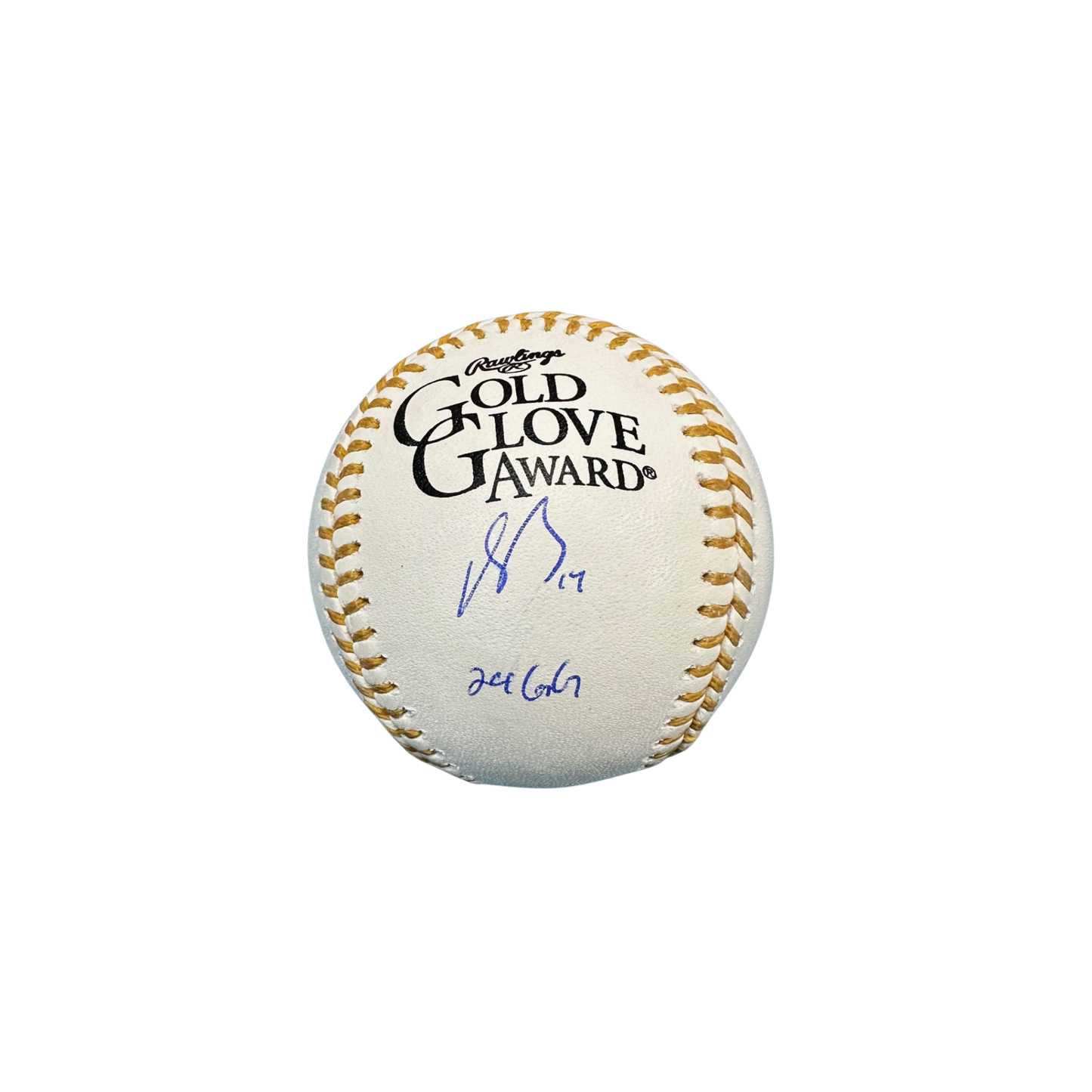 Patrick Bailey Autographed "24 GG" Gold Glove Logo Baseball