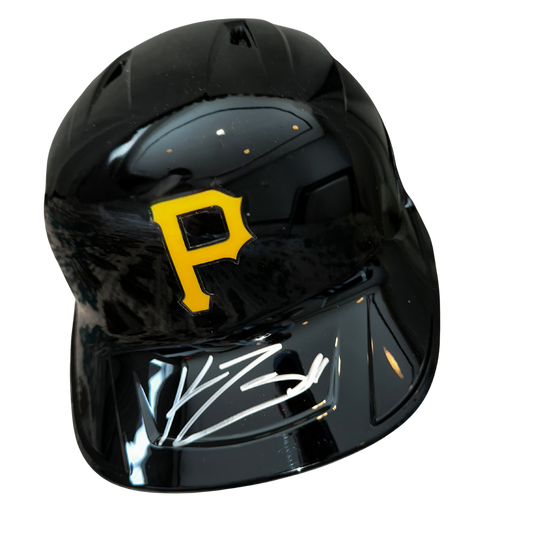 Konnor Griffin Autographed Pirates Batting Helmets