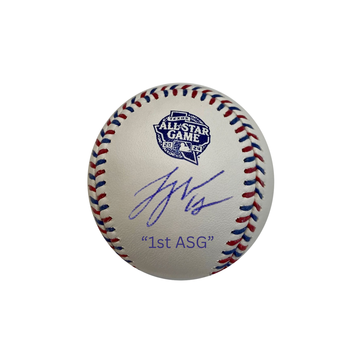 Logan Webb Autographed "1st ASG" 2024 ASG Logo Baseball - (PRESALE)