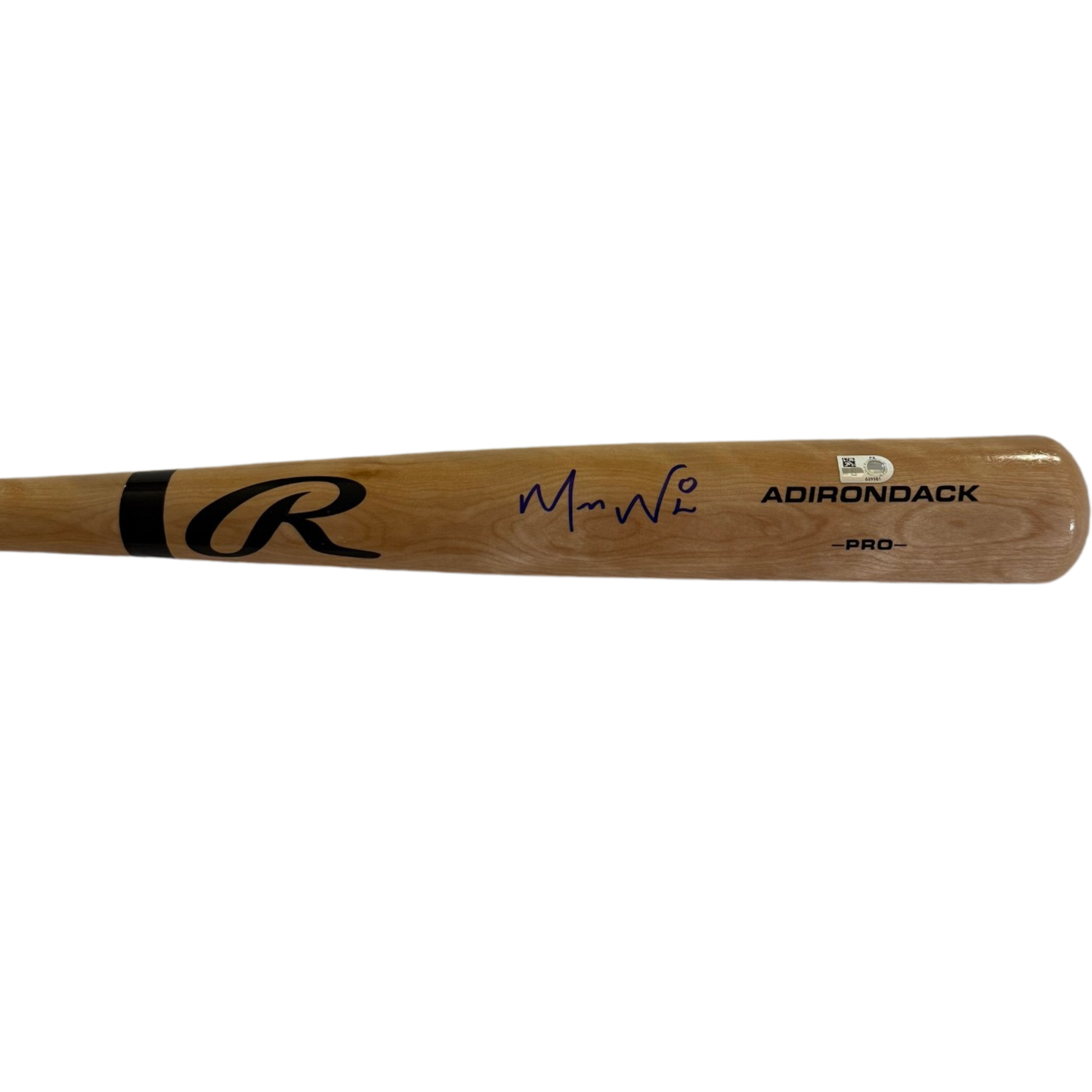Masyn Winn Autographed Blonde Rawlings Bat