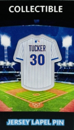 Chicago Cubs Kyle Tucker Jersey Lapel Pin