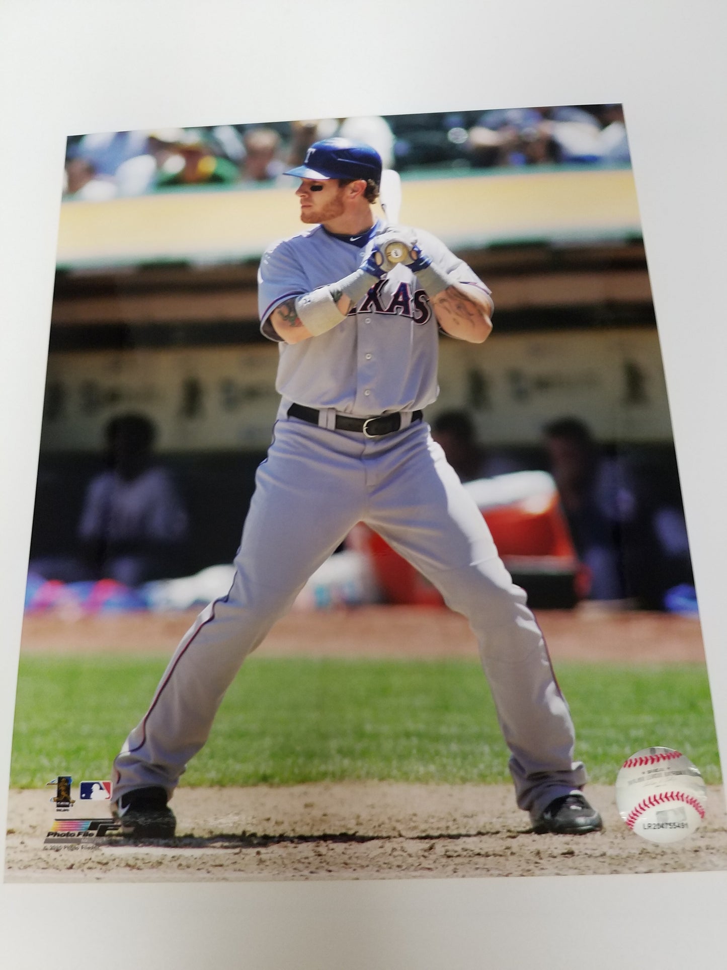 UNSIGNED Josh Hamilton (batting) 8x10