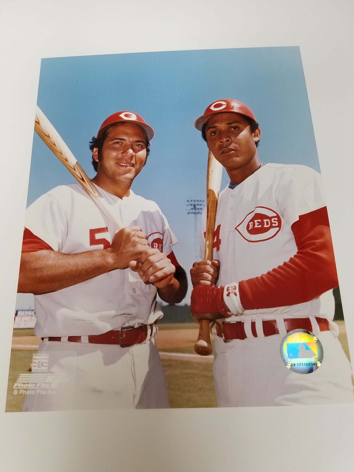 UNSIGNED Tony Perez/ Johnny Bench 8x10 Photo