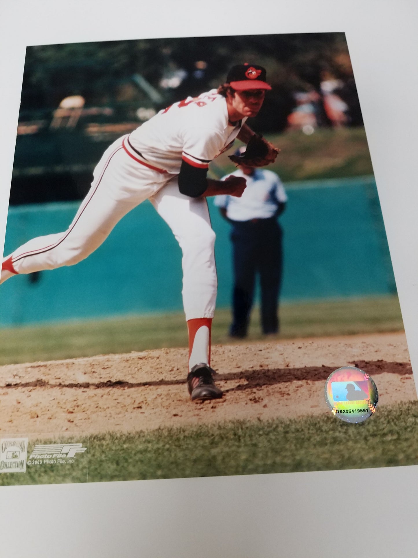 UNSIGNED Jim Palmer (pitching2) 8x10