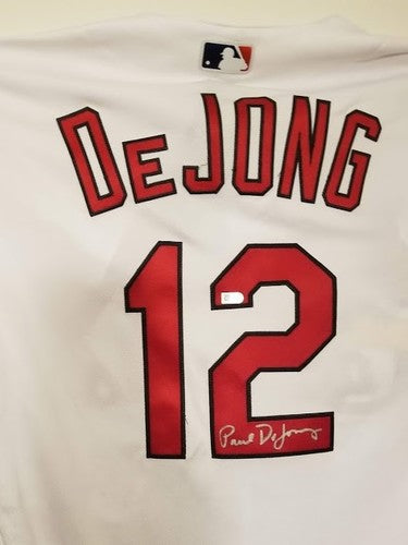 Paul DeJong St. Louis Cardinals Nike Home Authentic Player Jersey - White