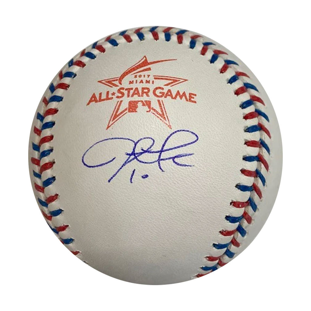 Justin Turner Autographed 2017 ASG Logo Baseball