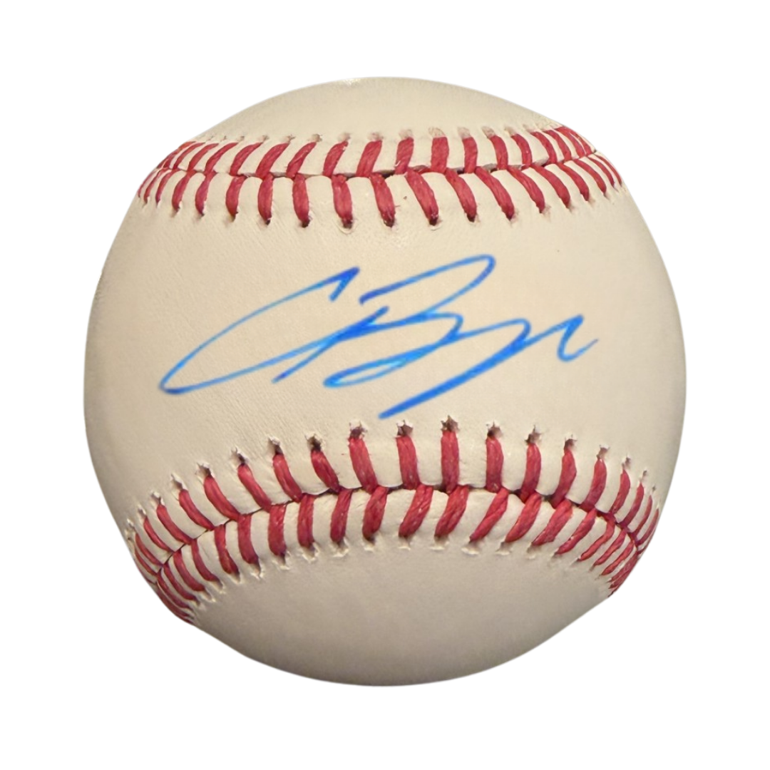 Carson Benge Autographed Baseball
