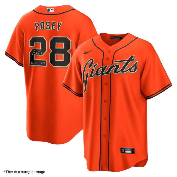 Posey giants outlet jersey