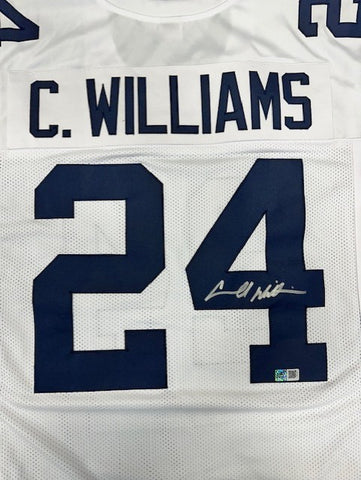 Cadillac Williams Autographed White Custom Jersey