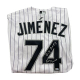 Eloy Jimenez Autographed Chicago White Sox Nike Home Authentic Jersey with "Big Baby" Inscription