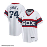 Eloy Jimenez Autographed "The Big Baby" Authentic Nike Chicago White Sox Jersey - Throwback