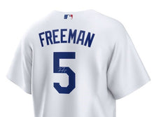 Freddie Freeman Autographed White LA Dodgers Replica Jersey