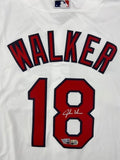 Jordan Walker Autographed Cardinals White Replica Jersey