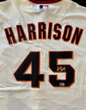 Kyle Harrison Autographed Giants Replica Jersey