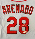 Nolan Arenado Autographed Cardinals Blue Authentic Jersey