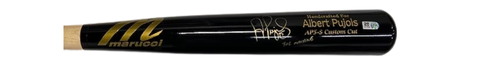 Albert Pujols Autographed "The Machine" Game Model Marucci Bat