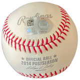 Alex Avila Autographed 2014 Postseason Logo Baseball - Player's Closet Project