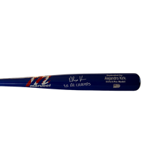 Alejandro Kirk Autographed "25 AL CHAMPS" Blue with Canadian Flag Marucci Logo Game Model Bat