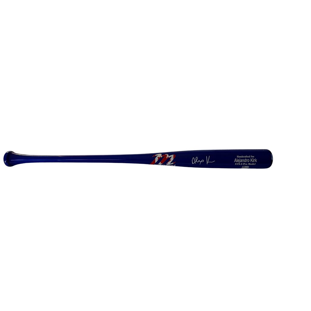 Alejandro Kirk Toronto Blue Jays Autographed Game Model Canada Bat