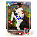 Anthony Eyanson Autographed 1st Bowman Mojo Baseball Card