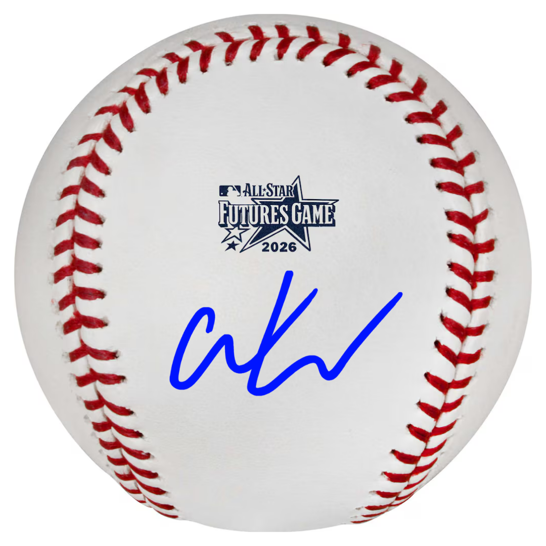 Anthony Eyanson Autographed 2026 Futures Game Logo Baseball