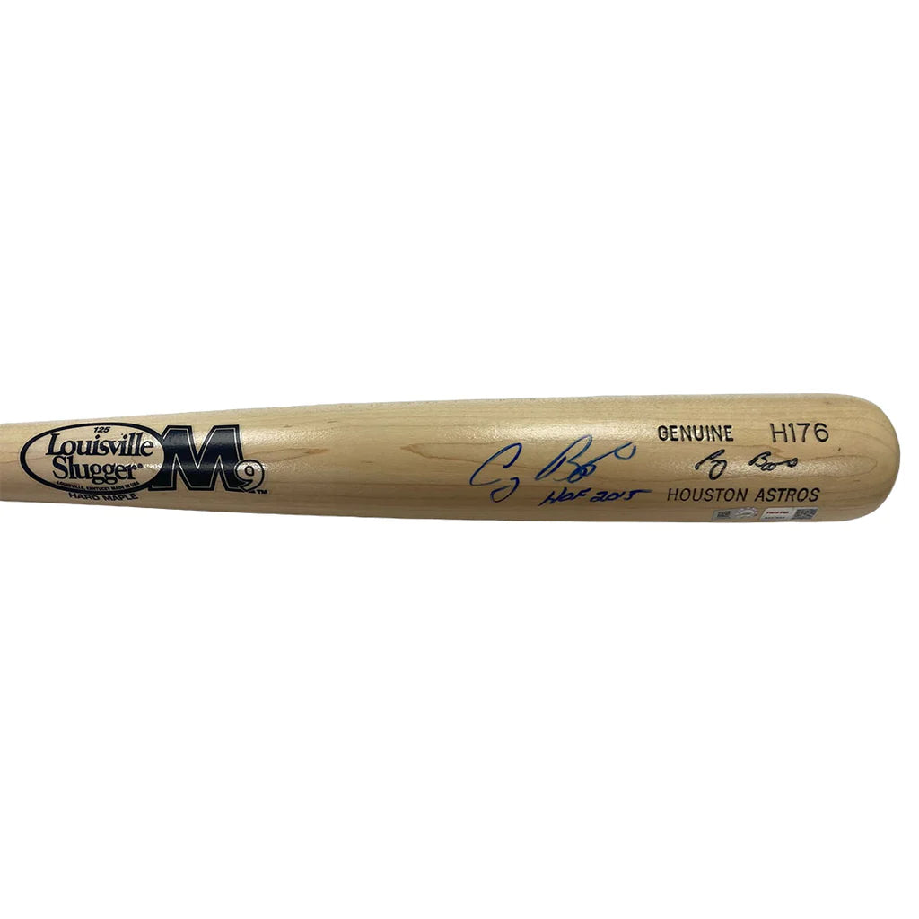 Craig Biggio Autographed "HOF 15" Game Model Louisville Slugger Bat