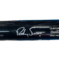 Dansby Swanson Autographed Victus Game Model Bat DAMAGED