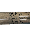 James Outman Autographed "MLB Debut 7/31/22 1st AB HR" Game Model Bat DAMAGED