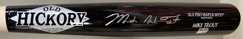 Mike Trout Autographed Full Name Player Issued Gamer Bat - Limited Edition of 2