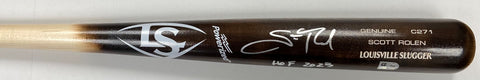 Scott Rolen Autographed "HOF 2023" Game Model Bat