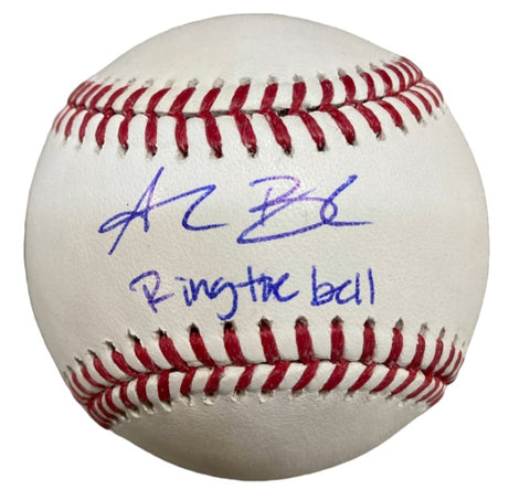 Alec Bohm Autographed "Ring The Bell" Baseball