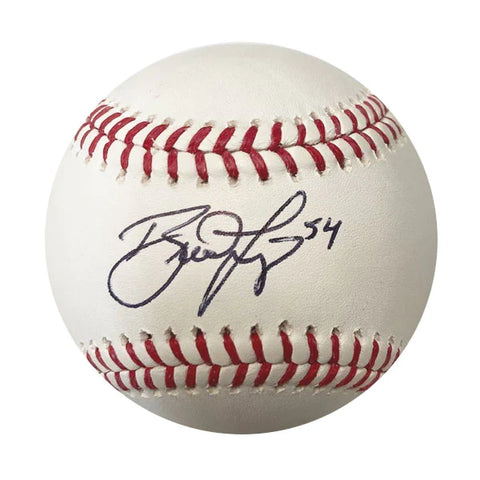 Brad Lidge Autographed Baseball