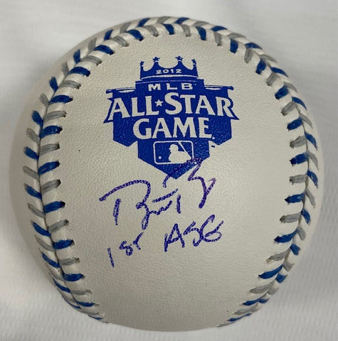 Buster Posey Autographed "1st ASG" 2012 ASG Logo Baseball
