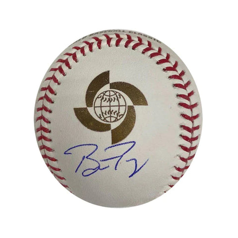 Buster Posey Autographed 2017 WBC Logo Baseball