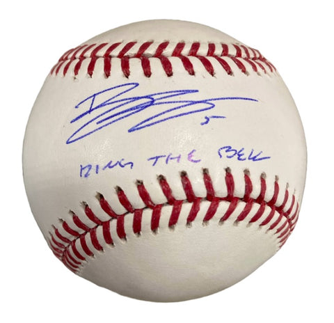 Bryson Stott Autographed "Ring The Bell" Baseball